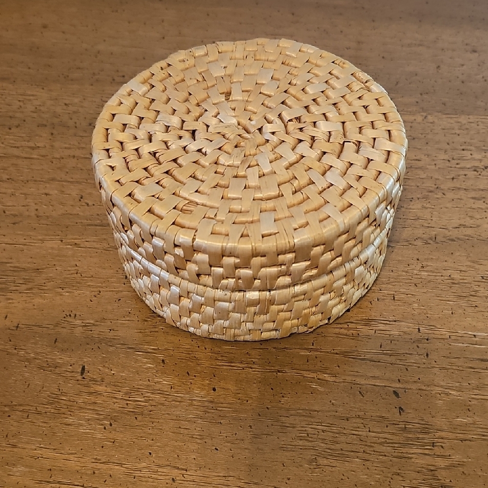 Natural Woven Storage Basket